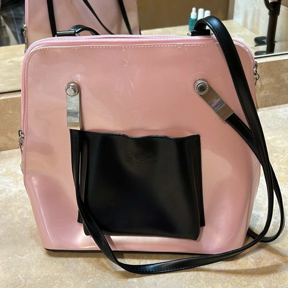 Beijo pink purse/backpack